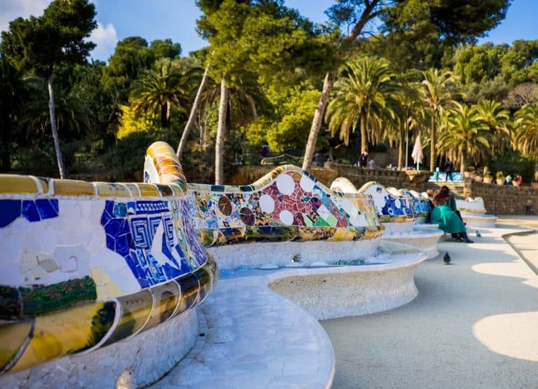 visita la arquitectura de parque guell