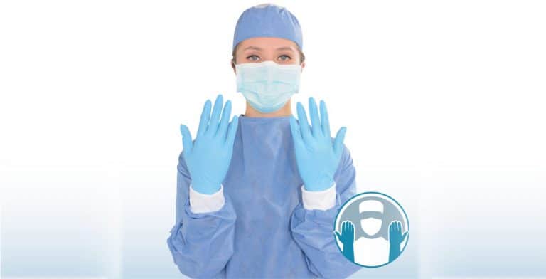 guantes vinilo desechables