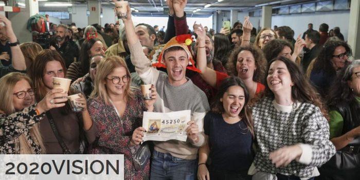 Ganadores de Lotería de Navidad