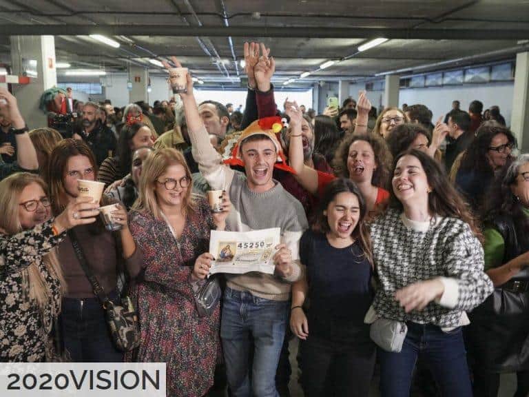 Ganadores de Lotería de Navidad