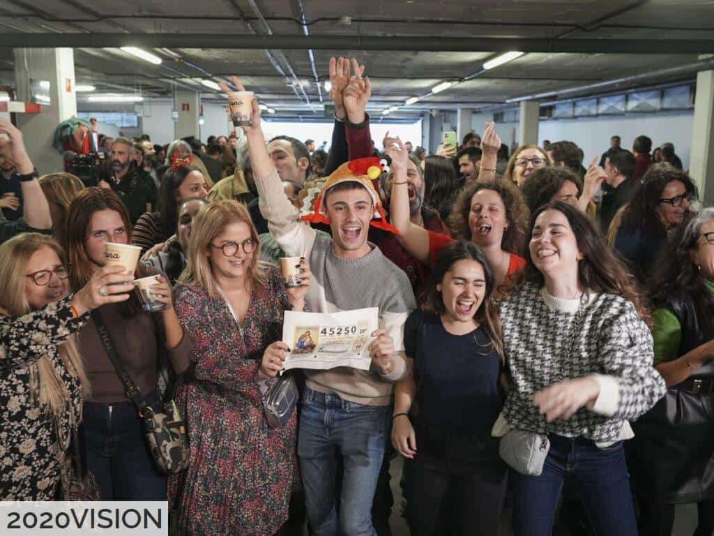 Ganadores de Lotería de Navidad