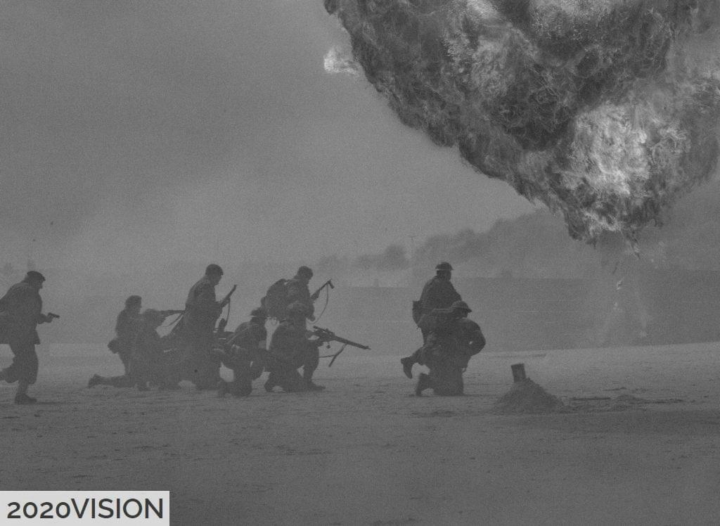 silhouette of soldiers