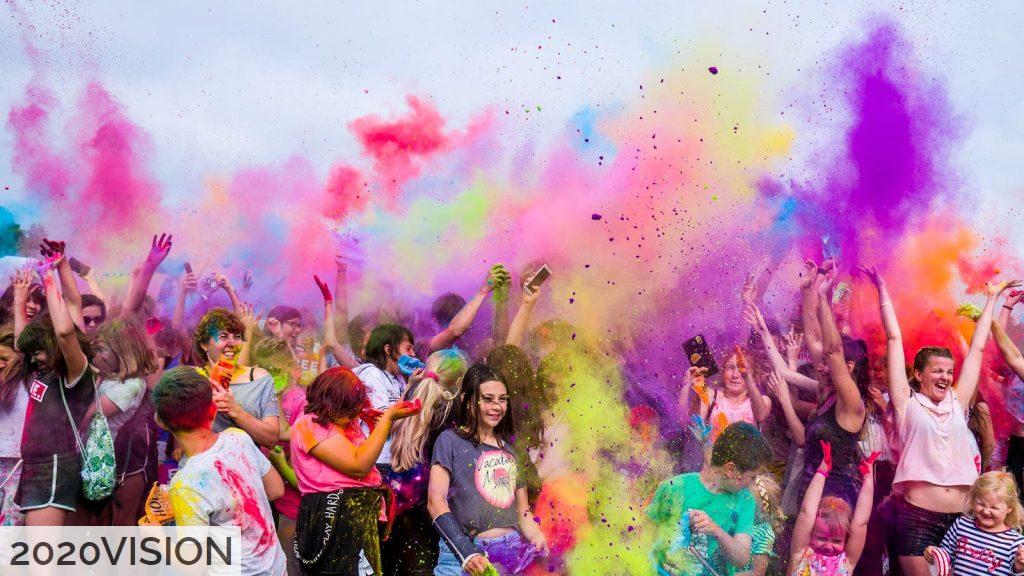 Fiesta de colores