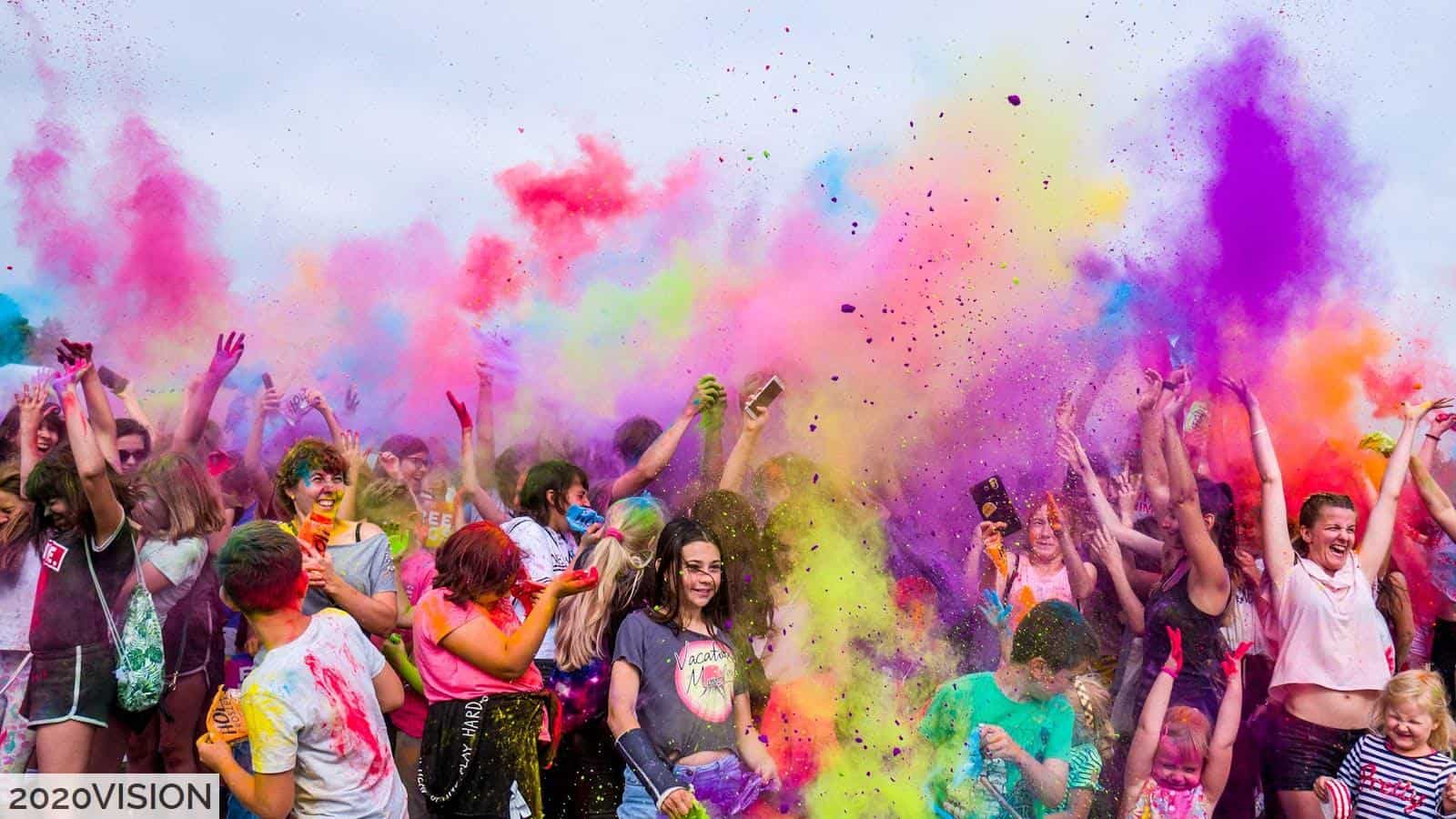 Fiesta de colores