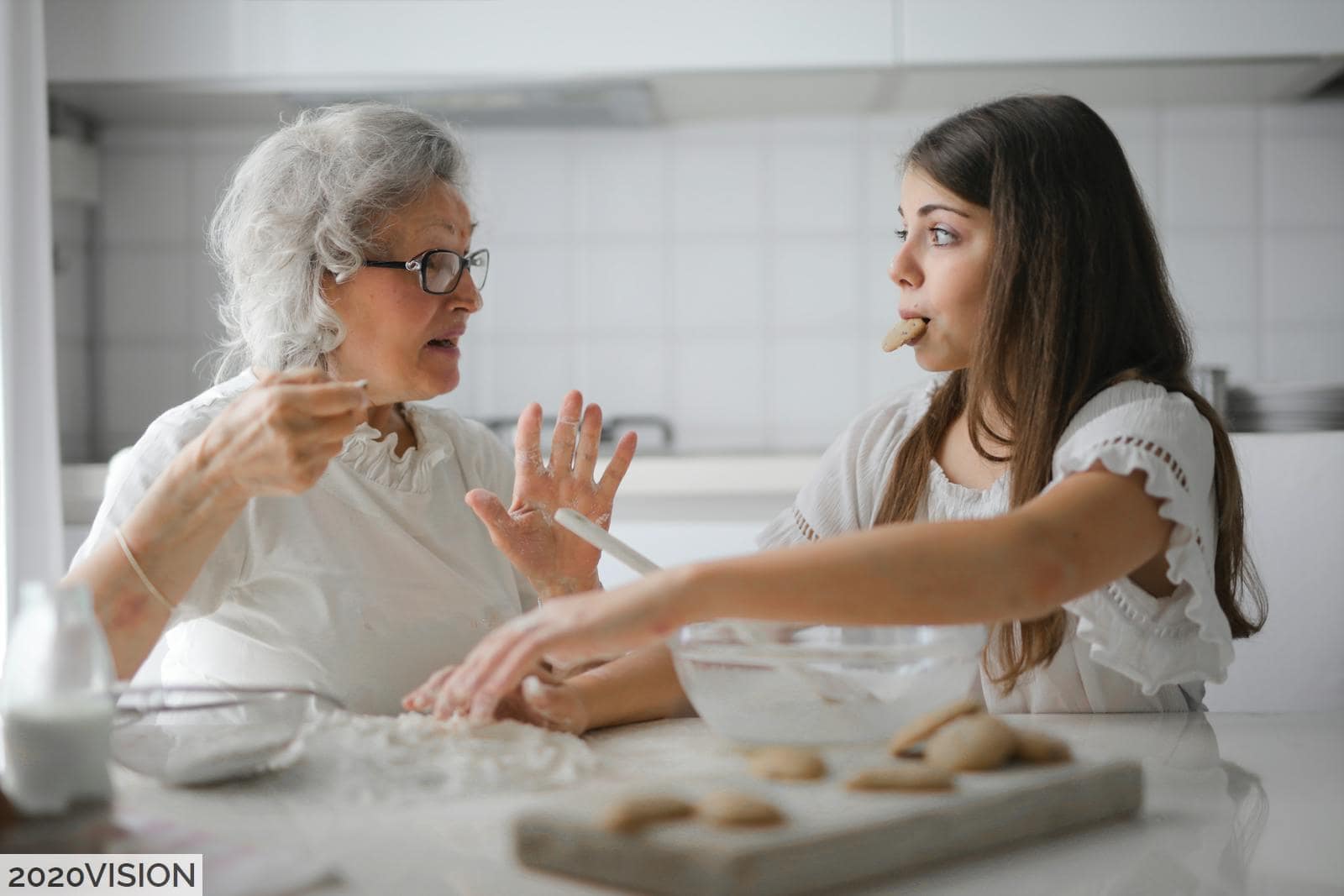 abuela y nieta