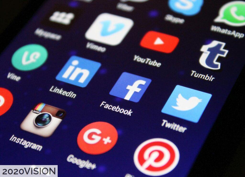 Close-up Photography of Smartphone Icons