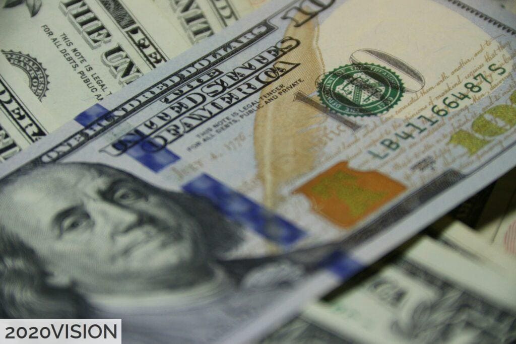 100 US dollar banknote