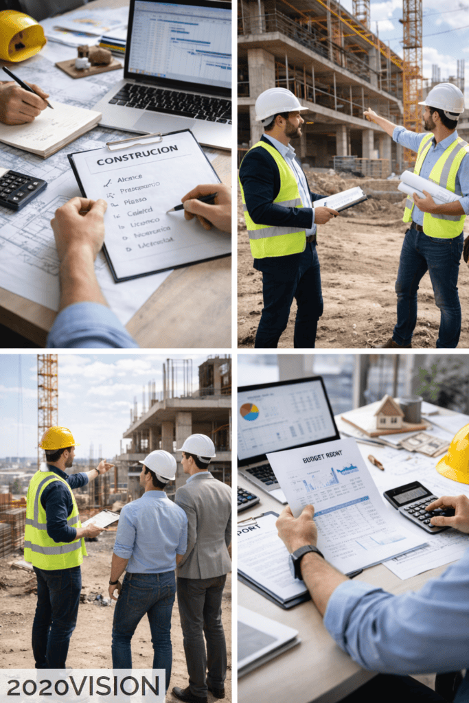Cómo gestionar un proyecto de construcción paso a paso y sin sorpresas